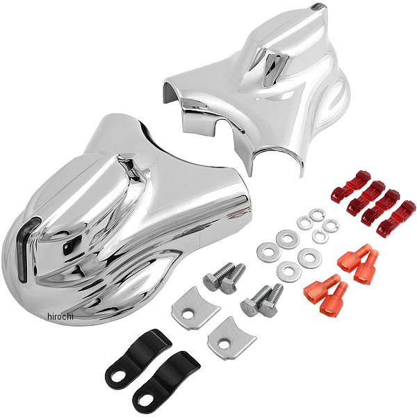 4450 クリアキン Kuryakyn ミニボード ISOウイング オス型フットペグ付 クローム