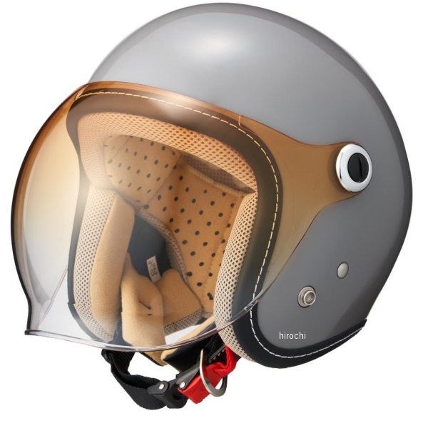 05302031 マルシン工業 Marushin ジェットヘルメット MCJ7 バブルライダー レディース グレー Mサイズ(54-55cm)