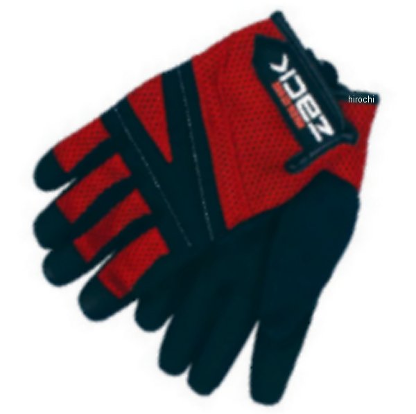 ZK-33 TNK工業 メッシュグローブ 赤 フリーサイズ