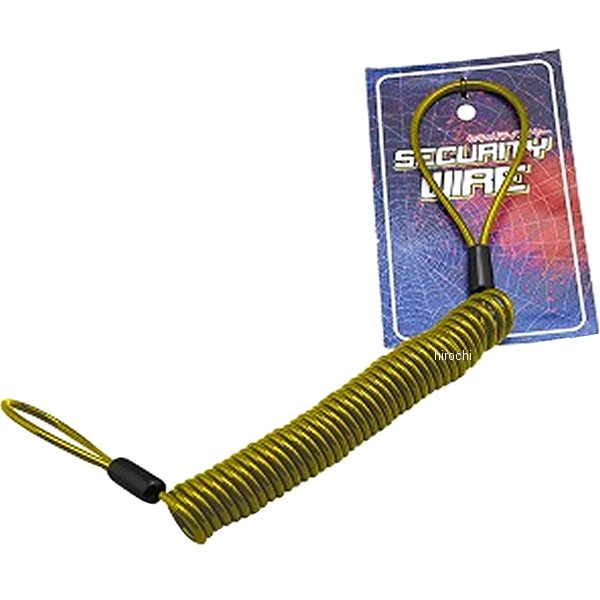 4984679311260 TNK工業 SW-150 セキュリティワイヤー 黄