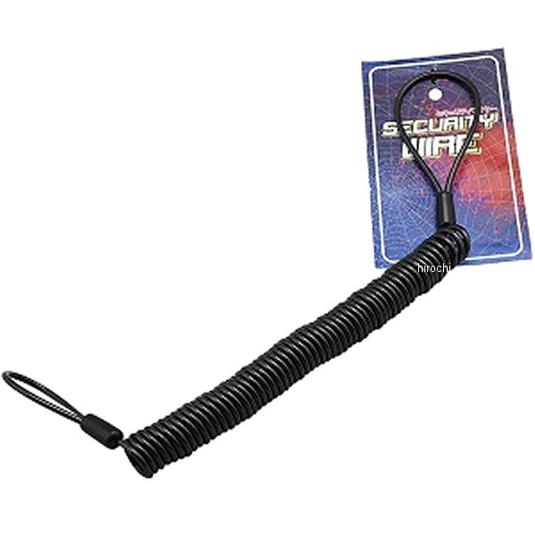 4984679311277 TNK工業 SW-240 セキュリティワイヤー 黒