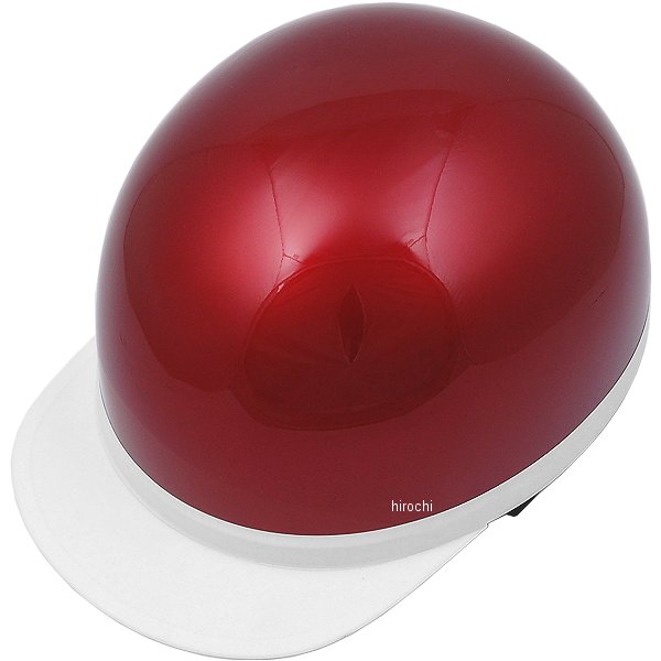 4984679509360 TNK工業 ハーフヘルメット CX-40B キャンディレッド ビッグサイズ(60-62cm)