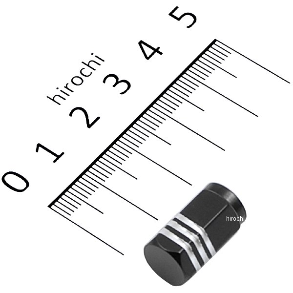 VK-BK TNK工業 エアバルブキャップ 黒