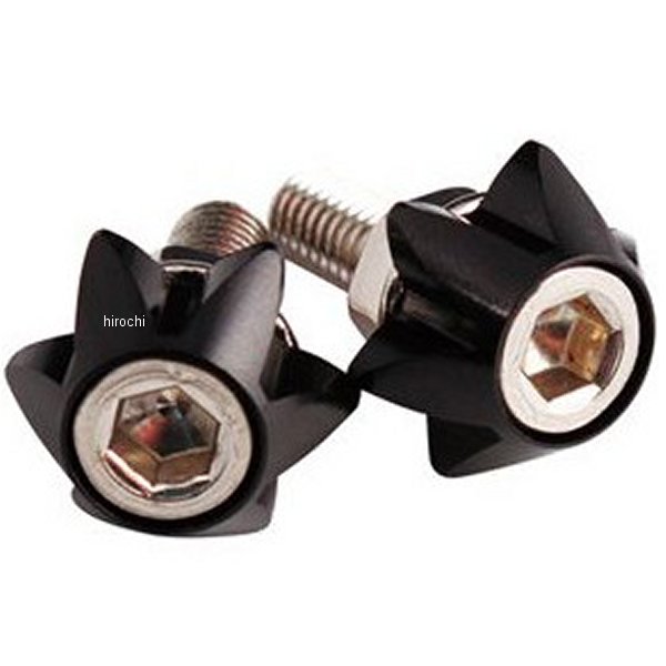 LG-BK TNK工業 デコレーションライセンスボルト 黒