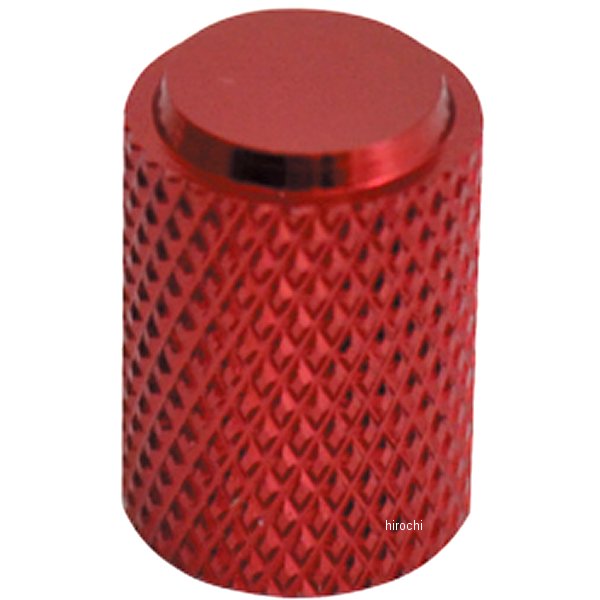 VS-RE TNK工業 エアバルブキャップ スモール ルーレット 赤