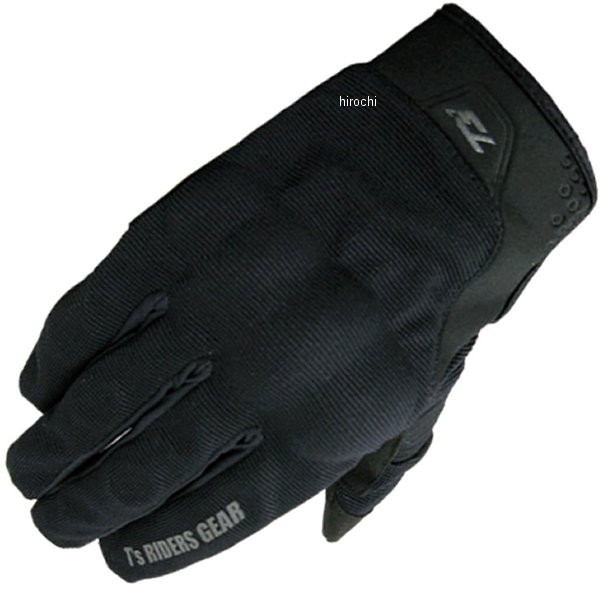 022034333 ティーズ T's TSG-43D プロテクションメッシュグローブ 黒/黒 XLサイズ