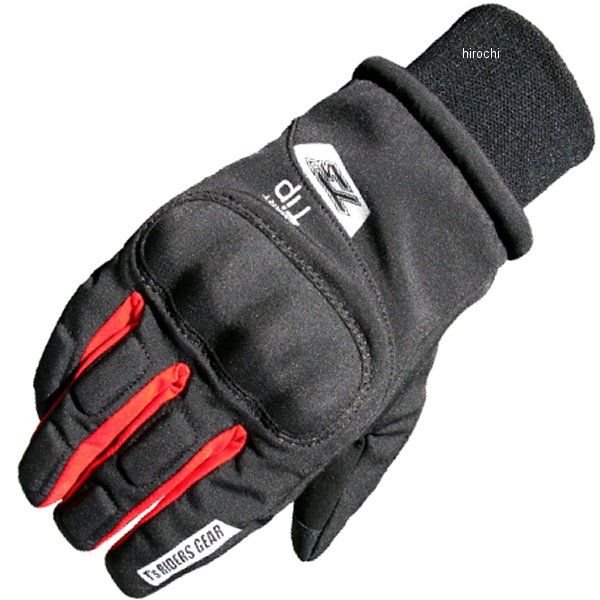022034503 ティーズ T's TSG-45WA ショートウインターグローブ 黒/赤 XLサイズ