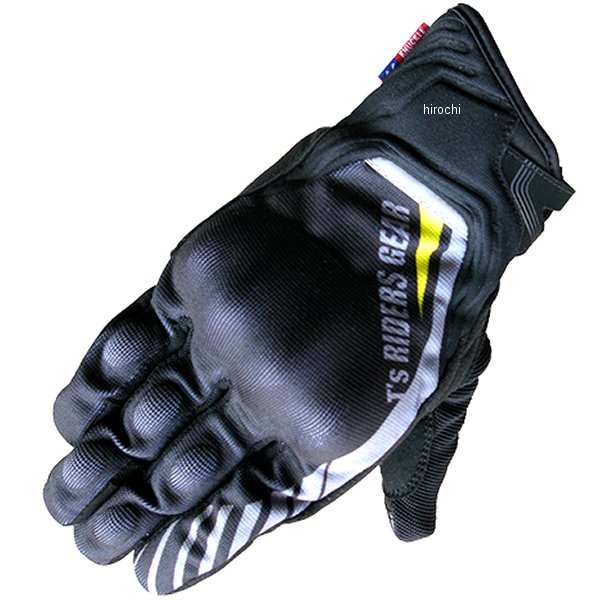 022034814 ティーズ T's TSG-48B ハイプロテクションメッシュグローブ 黒/グレー XXLサイズ