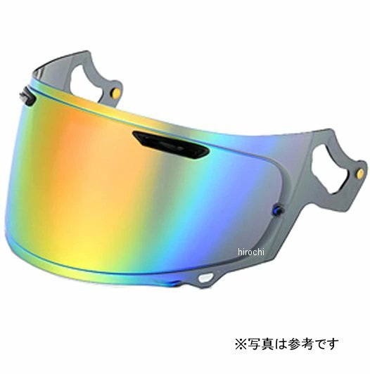 022MS-VASASSRE ティーズ T's ミラーシールド Arai VAS-A セミスモーク/チタンレッド