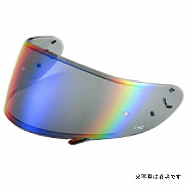 022MS-CNS1CDSBL ティーズ T's ミラーシールド SHOEI CNS-1C PINLOCK ダークスモーク/チタンブルー