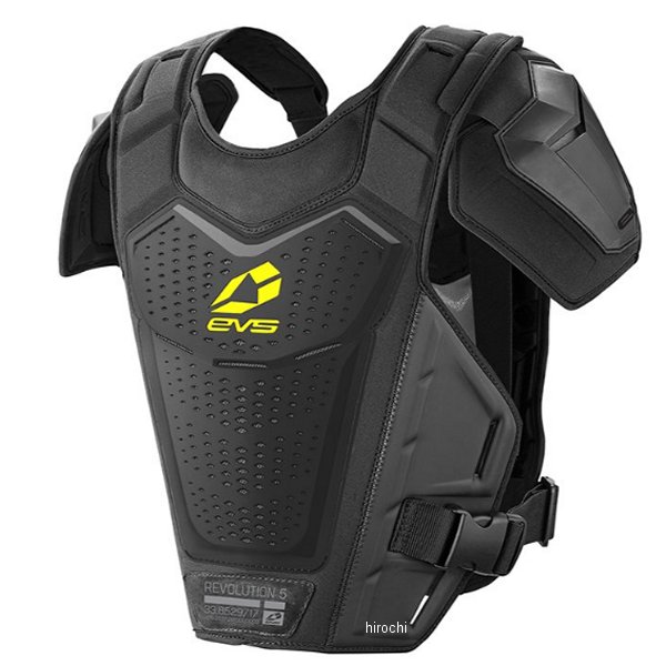 EVV038 RSタイチ REVO5 チェストプロテクター 黒 S-Mサイズ