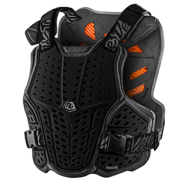 TDV021 RSタイチ ROCK FIGHT CE チェストプロテクター 黒 XS-Sサイズ