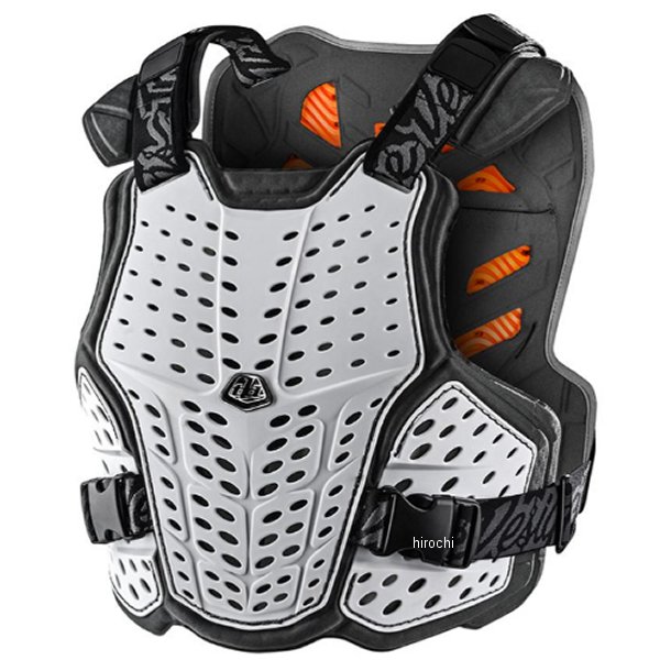 TDV021 RSタイチ ROCK FIGHT CE チェストプロテクター 白 M-Lサイズ