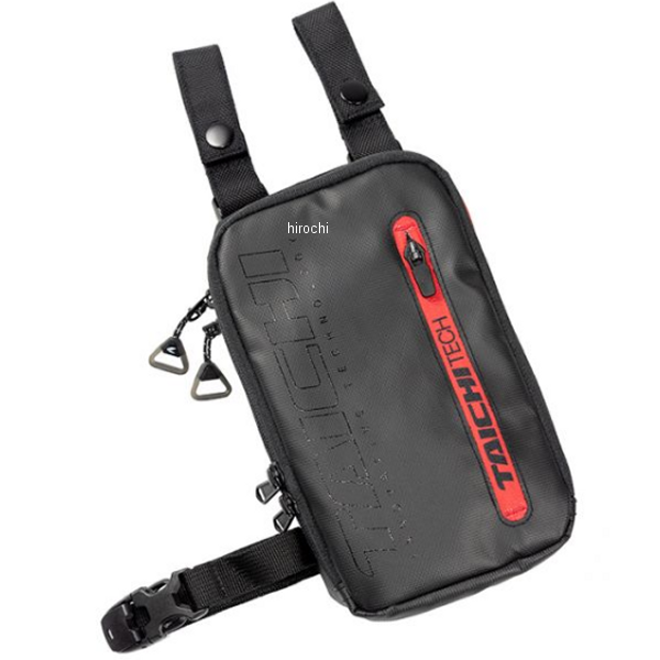 RSB280 RSタイチ RSTaichi ベルト ポーチ(1.9L) 1.9L 黒/赤