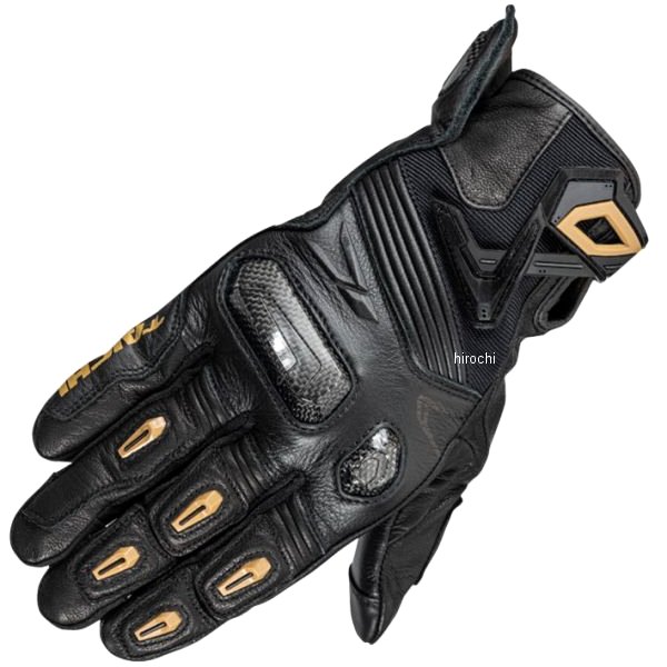 RST441 RSタイチ RSTaichi ラプター レザーグローブ 黒/ゴールド XXLサイズ