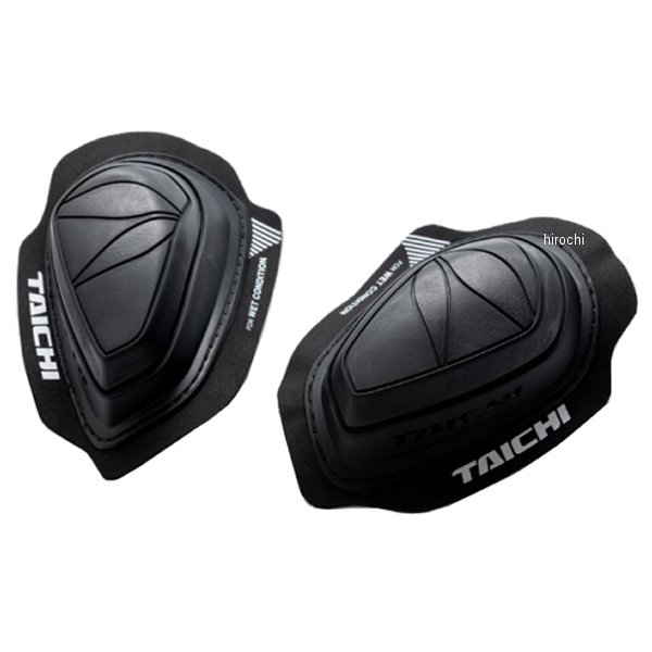 NXV017 RSタイチ レイン ニースライダー(ペア) 黒