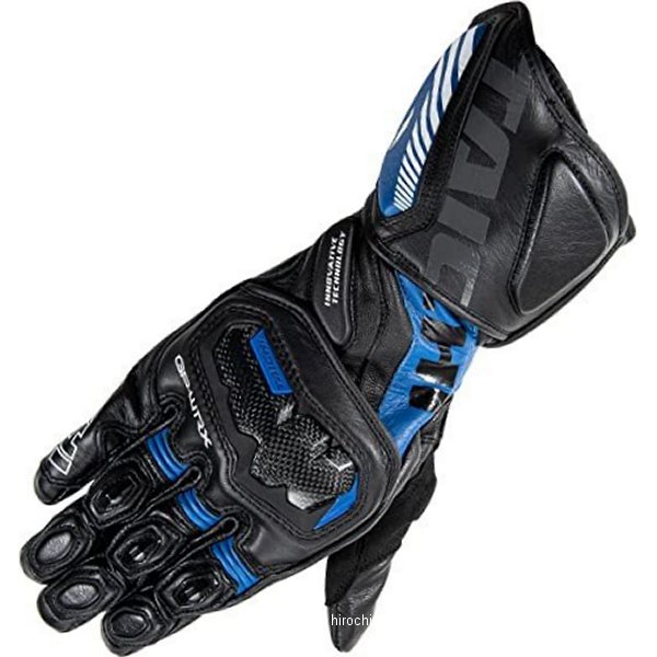 NXT056 RSタイチ RSTaichi 春夏モデル GP-WRX レーシンググローブ 黒/青 XXLサイズ