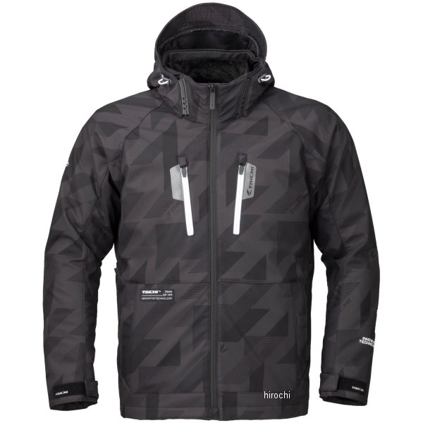 RSJ730 RSタイチ 秋冬モデル ソフトシェル オールシーズンパーカ スラッシュブラック Sサイズ