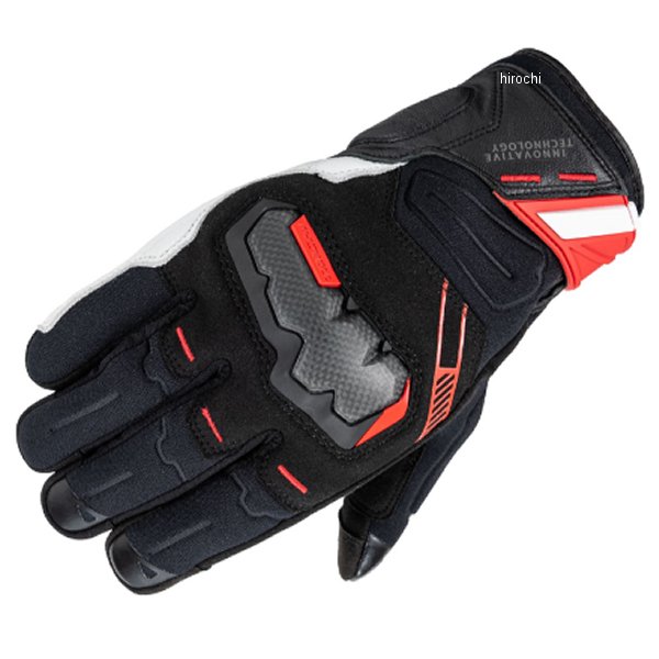 RST647 RSタイチ 秋冬モデル アームド ウインターグローブ レディース スピードレッド WLサイズ