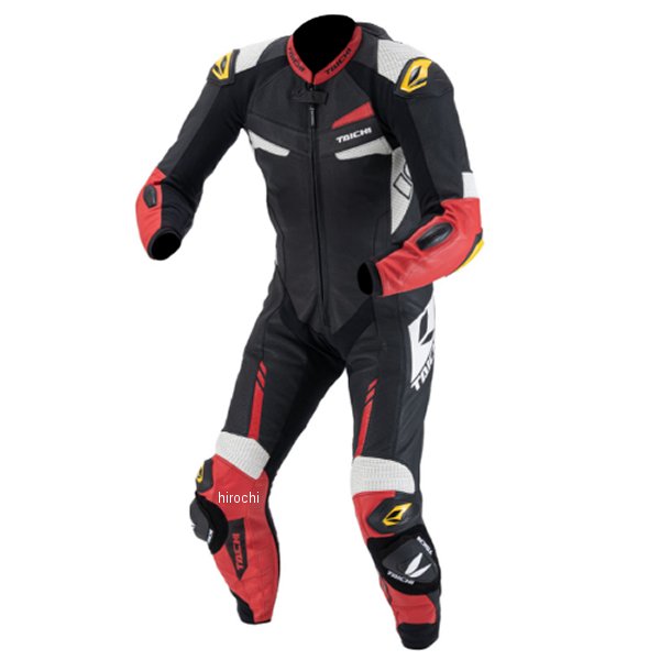 NXL308 RSタイチ レーシングスーツ GP-WRX R308 RACING SUIT 黒/赤 3XLサイズ
