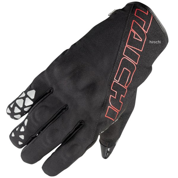 RST652 RSタイチ 秋冬モデル ステルス ウインターグローブ 黒/赤 XLサイズ