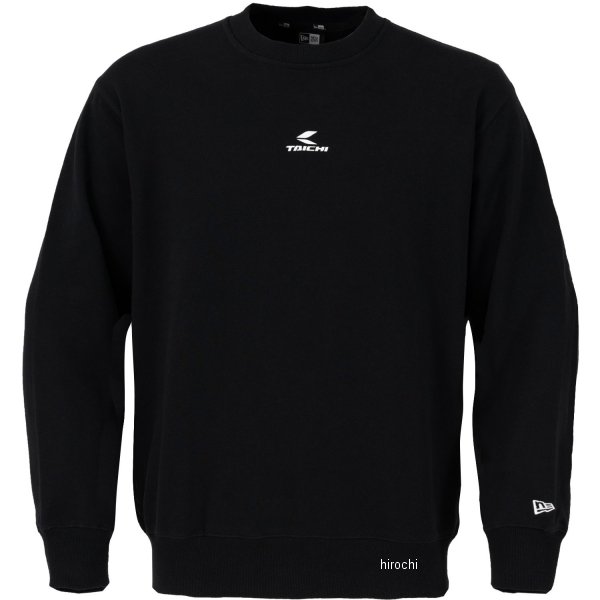 NEU010 RSタイチ 秋冬モデル スウェット クルーネック 黒 Lサイズ