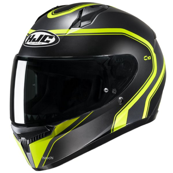 HJH235 エイチジェイシー HJC フルフェイスヘルメット C10 エリー 黄 Lサイズ