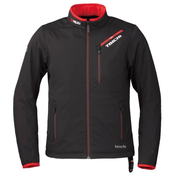 RSU637 RSタイチ 秋冬モデル e-HEAT インナージャケット レディース 黒/赤 WMサイズ