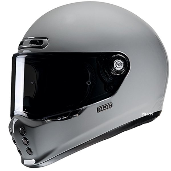 HJH248GY01M エイチジェイシー HJC フルフェイスヘルメット V10 ソリッド グレー Mサイズ