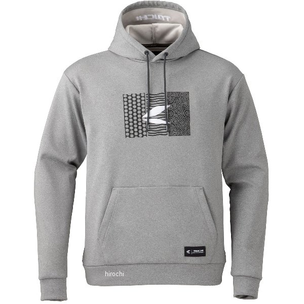 RSU642 RSタイチ 秋冬モデル ウォームライド プルオーバーフーディ グレー レディース WLサイズ