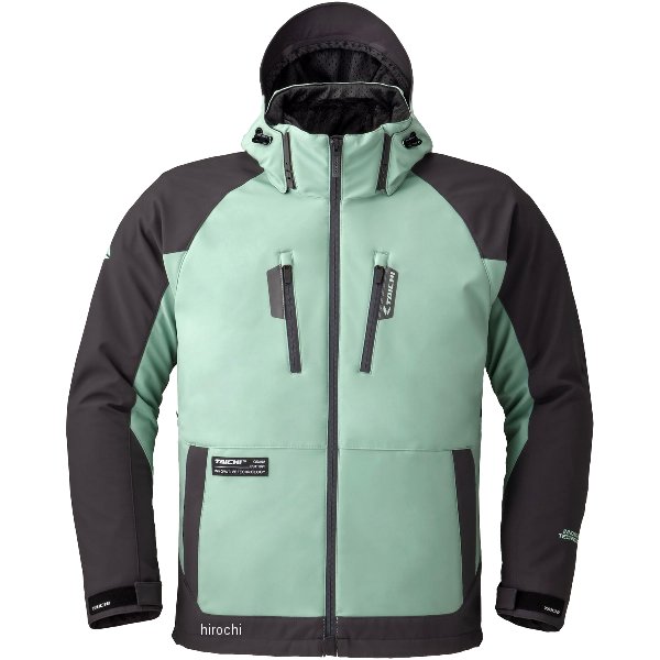RSJ730 RSタイチ 秋冬モデル ソフトシェル オールシーズンパーカ オパールグリーン Sサイズ
