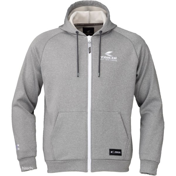 RSU632 RSタイチ 秋冬モデル ウォームライド フーデッドシャツ グレー Sサイズ