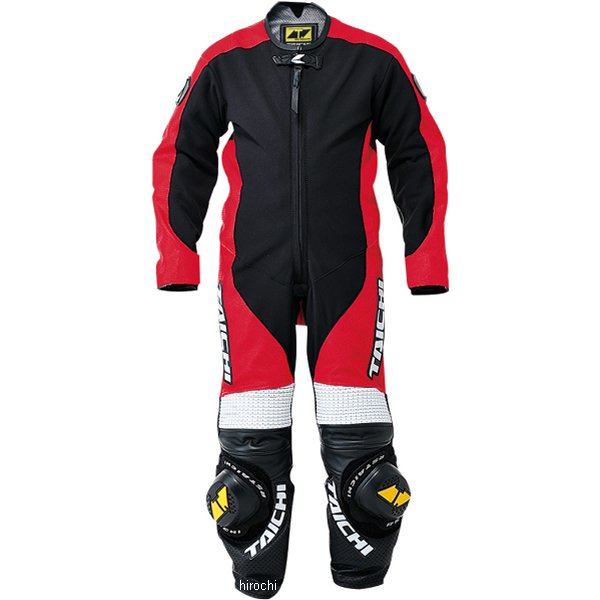 NXL022 RSタイチ RSTaichi レザースーツ J-022 キッズ 赤 120cm