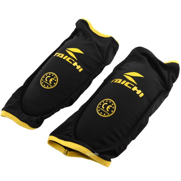 TRV045 RSタイチ RSTaichi ステルス CE ニーガード ハード 黒/黄 Lサイズ