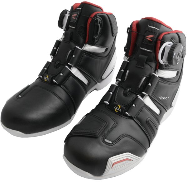 RSS006 RSタイチ RSTaichi ドライマスター ボア ライディングシューズ 黒/白 26.5cm