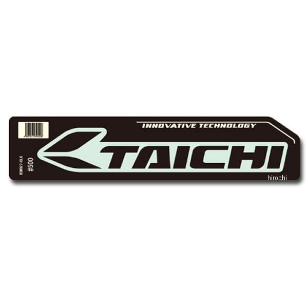 RSW027 RSタイチ TAICHI ロゴステッカー L 黒