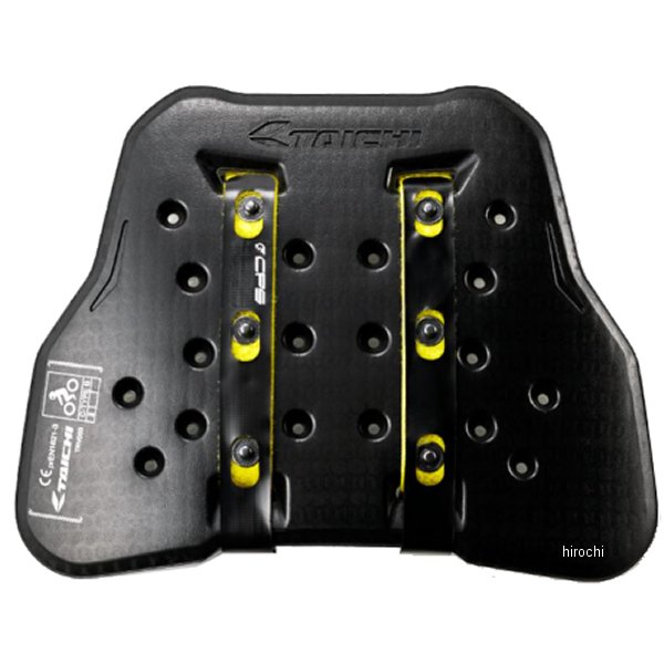 TRV063 RSタイチ TECCELL チェストプロテクター ボタンタイプ 黒/白 メンズサイズ
