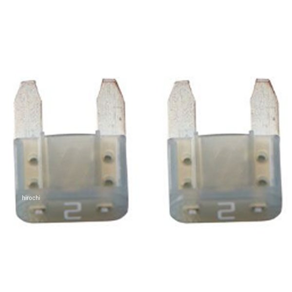 RSP047 RSタイチ e-HEAT補修用 12V車両接続ケーブル用ヒューズ 2A 2個セット