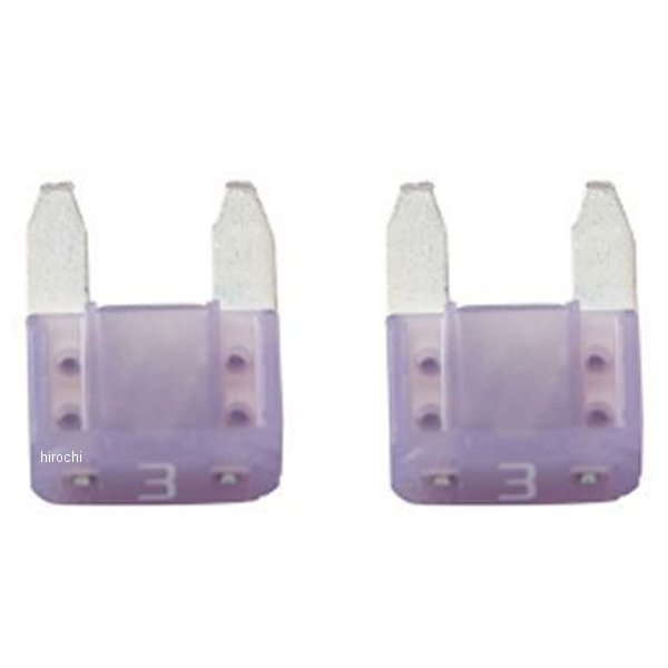 RSP048 RSタイチ e-HEAT補修用 12V車両接続ケーブル用ヒューズ 3A 2個セット