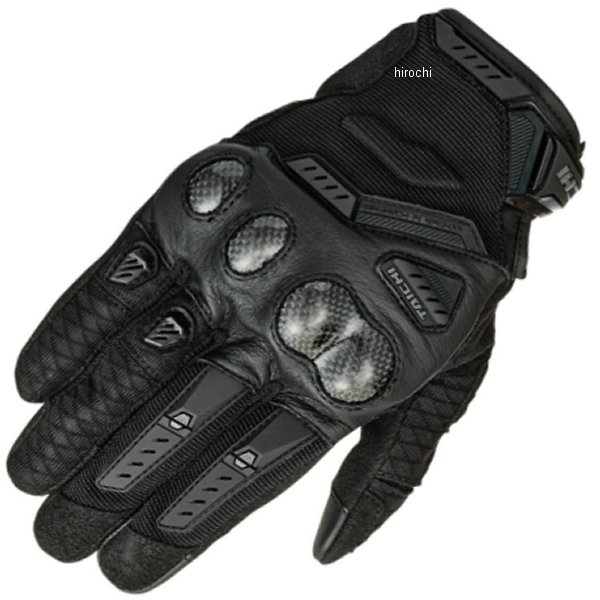 RST444 RSタイチ RSTaichi 春夏モデル ベロシティ メッシュグローブ 黒 レディース WLサイズ