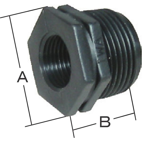 49BUS5040P 510-3847 (株)岩崎製作所 岩崎製作所 樹脂(PP)製 ブッシング