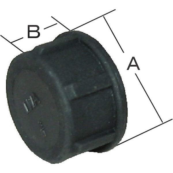 49CAP25P 510-3761 (株)岩崎製作所 岩崎製作所 樹脂(PP)製 キャップ