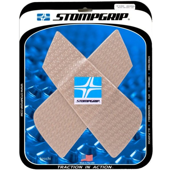 50-14-0004C ストンプグリップ STOMPGRIP トラクションパッド ウエッジ アイコン 汎用 クリア