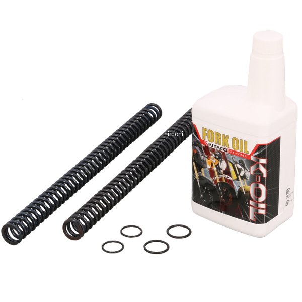 500-1432320 キタコ フロントフォークスプリング＆フォークオイル フロントフォーク用 Cセット