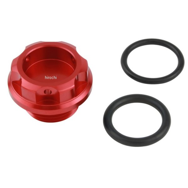 ポッシュ POSH マシンドフィラーキャップ M20×P1.5 赤