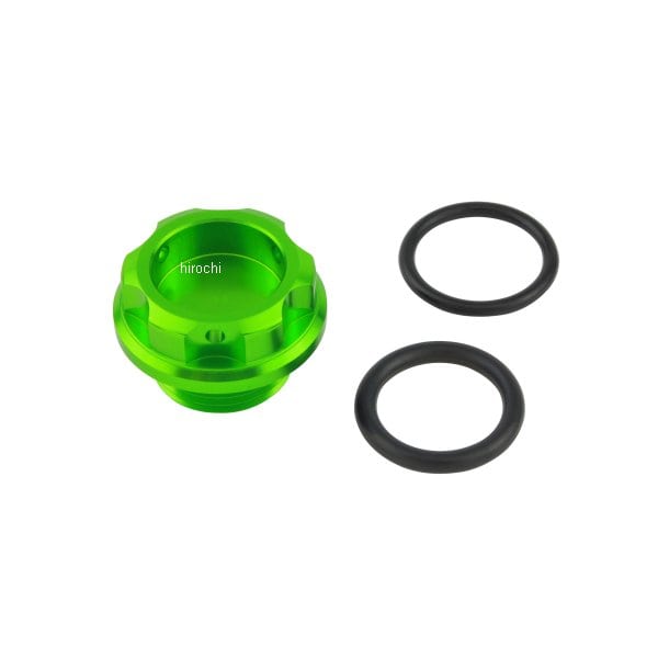 500001-28 ポッシュ POSH マシンドフィラーキャップM20XP1.5 ライムグリーン 05年-20年 セロー250