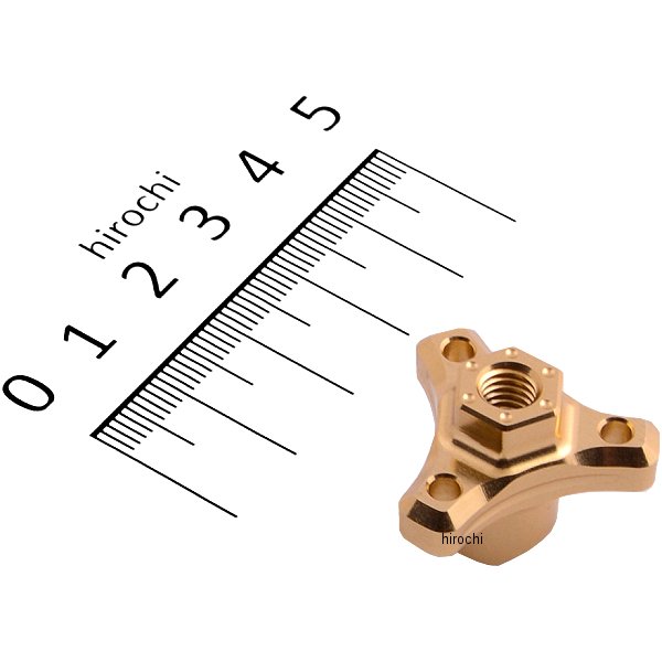 500047-12 ポッシュ POSH アジャスターナット ドラムブレーキ用 シャンパンゴールド