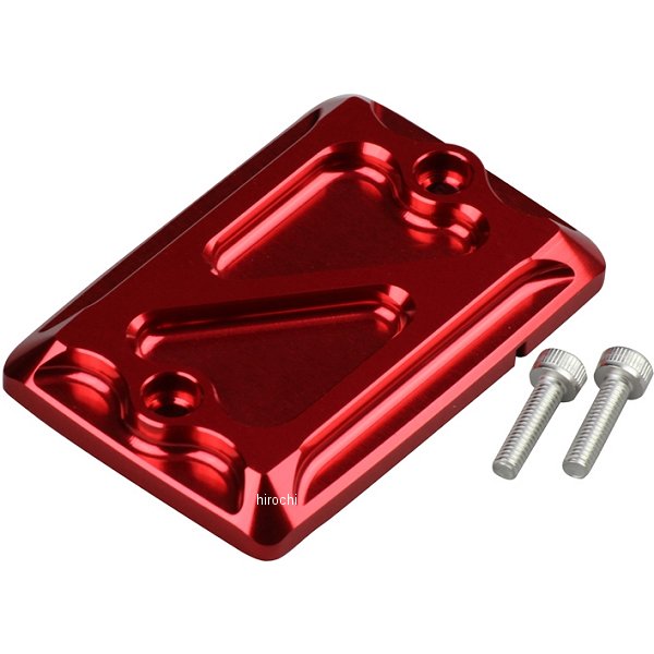 500049-02 ポッシュ POSH マスターシリンダーキャップ 14年-15年 MT-09、MT-07、FZ1 スクエアラージタイプ 赤