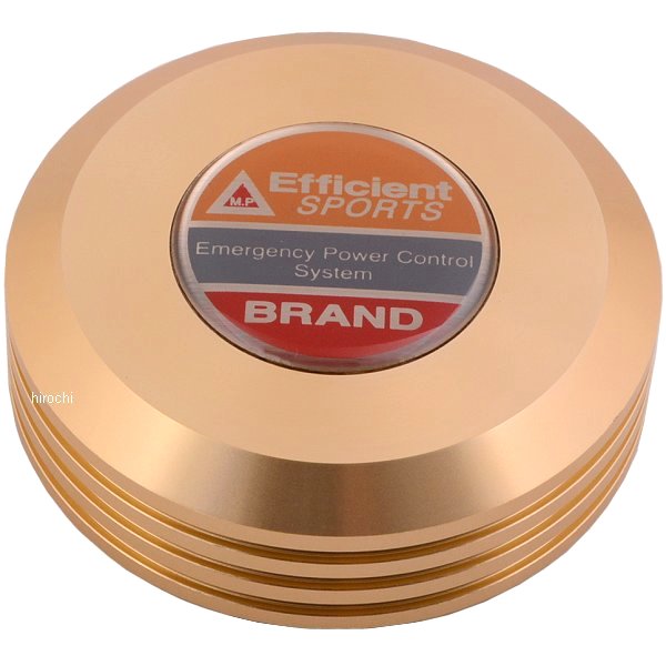 500051-12 ポッシュ POSH マスターシリンダーキャップ ヤマハ、スズキ、カワサキ シャンパンゴールド