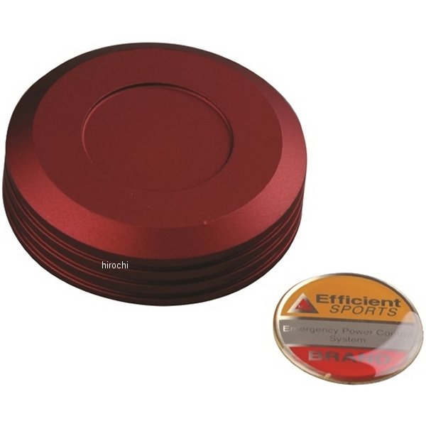 500051-22 ポッシュ POSH マスターシリンダーキャップ 汎用 マットレッド